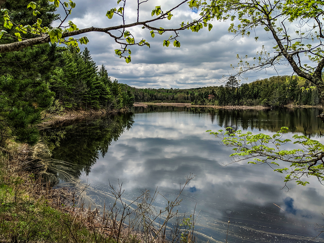 Interfalls Lake at Pattison State Park