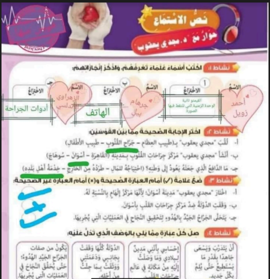 حل تدريبات كتاب اللغة العربية للصف الرابع الابتدائي الترم الأول pdf 2023