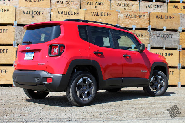 Jeep Renegade Sport Back End