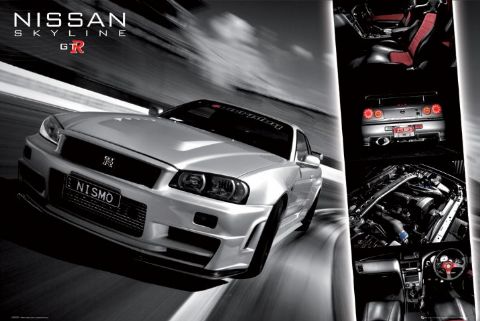 nissan skyline r34 gtr. ~Nissan Skyline GTR R34~