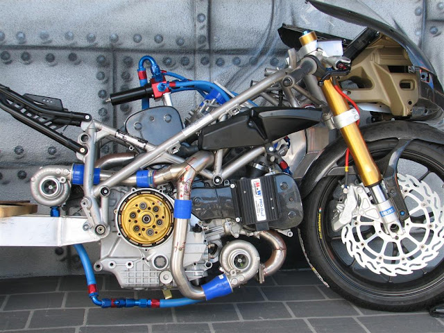 Ducati 749R Twin-turbo Motorcycle 280bhp custom motorcycles [ CLICK TO ENLARGE ]