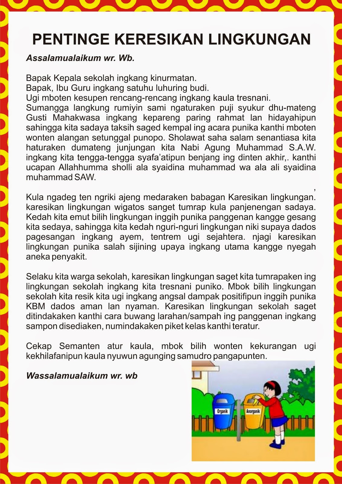 Contoh Artikel Wayang Bahasa Jawa - Contoh Yes