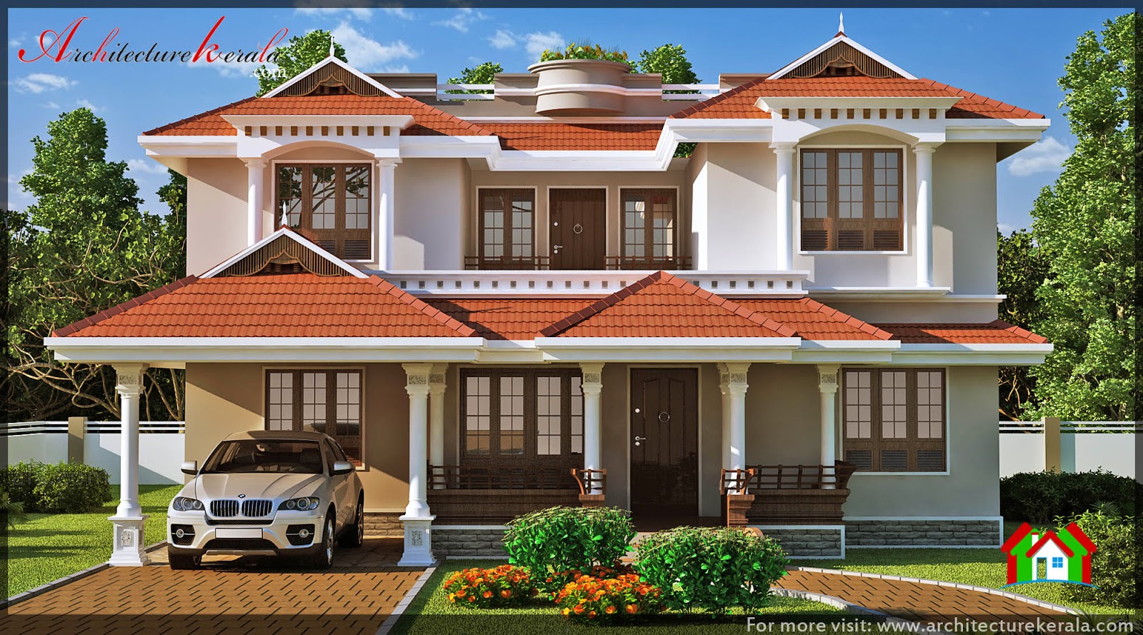  TRADITIONAL KERALA HOUSE ELEVATION ARCHITECTURE KERALA 