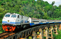 Kereta api tambahan natal dan tahun baru 2015