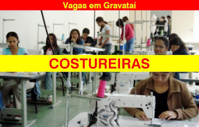 Empresa abre vagas para Costureiras em Gravataí