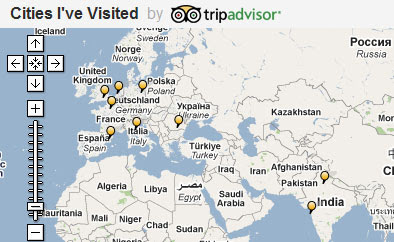 cities i ve been to map Maps Mania Where I Ve Been On Google Maps cities i ve been to map