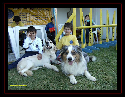 teco, bianca e o meu filho