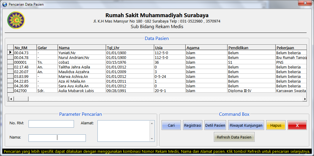 Aplikasi Rekam  Medis  Gratis Spot Ilmu Informasi 