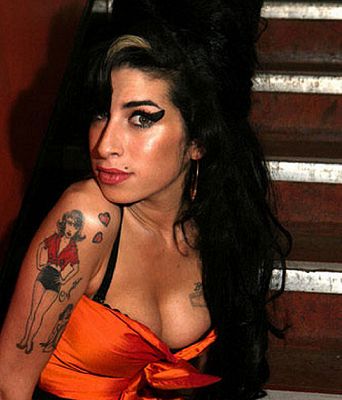Amy Winehouse tattoo designs