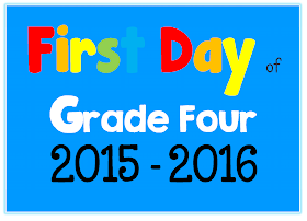 FREE First Day of School Picture Posters 2015-2016