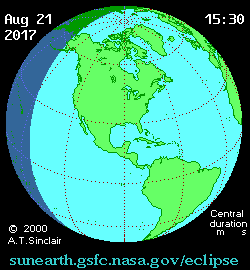 Resultado de imagem para eclipse solar total de 21 de agosto