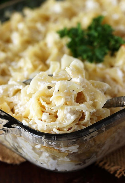 Creamy Baked Noodles with Parmesan Image