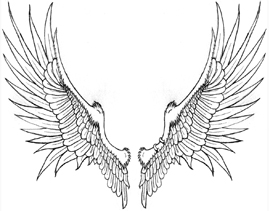 New Wings Design for tattoo - Wings Tattoo Design Ideas