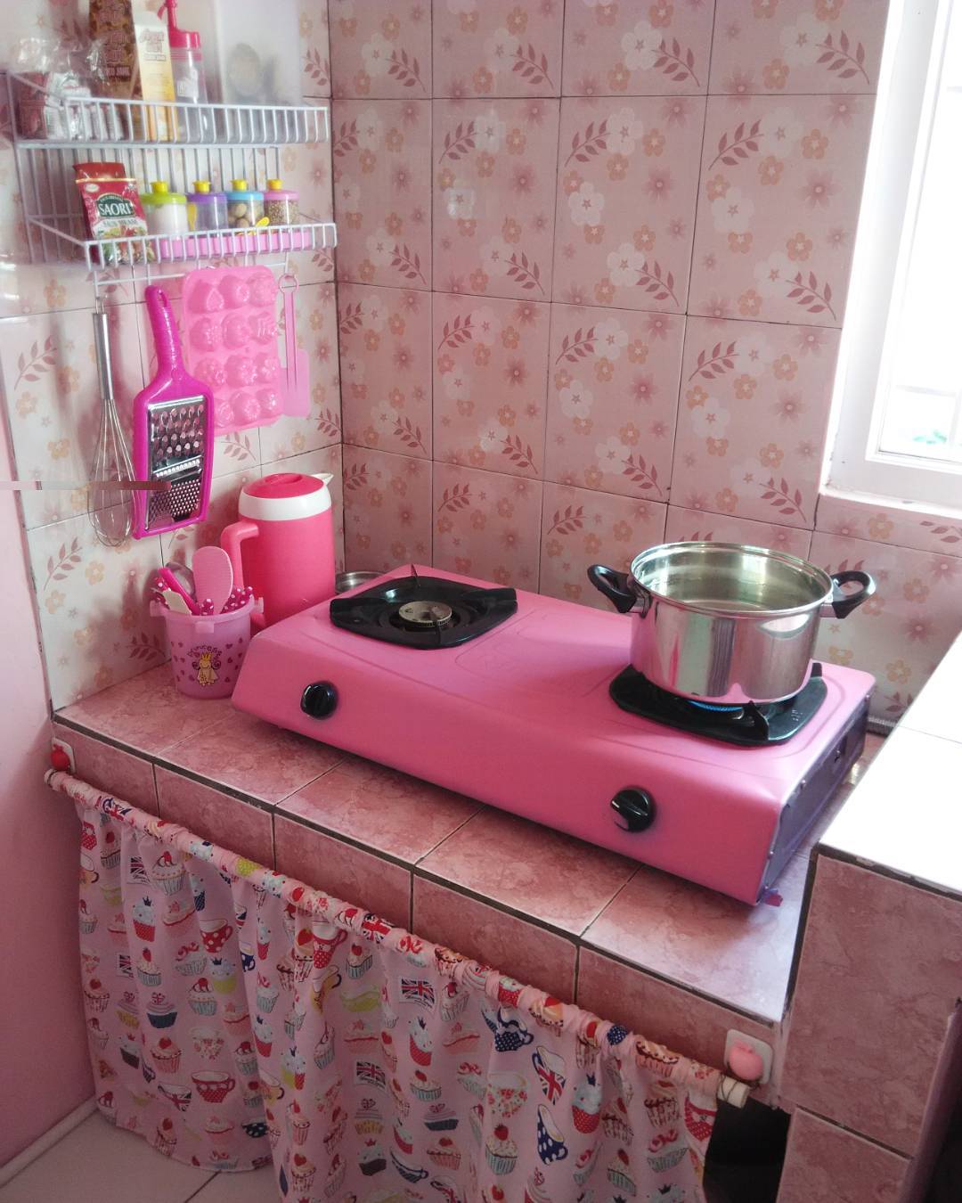  Dapur  Pink  Sederhana