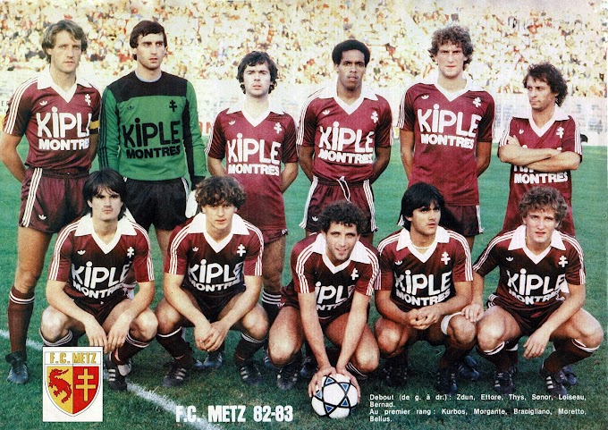 F.C METZ 1982-83. By Panini.