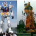 Loucura loucura loucura!!! Estátua réplica de Gundam desaparece e reaparece na China o.O ???