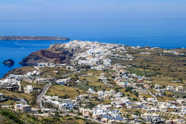 Oia Santorini Greece by Monika Mukherjee