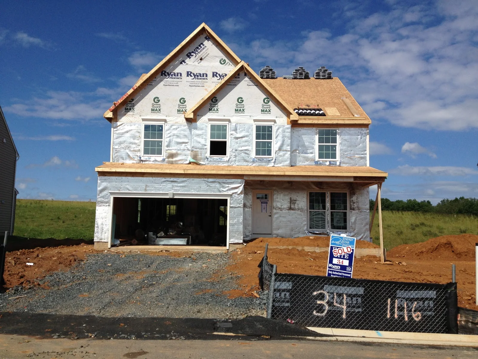 Img#57 Building our Rome with Ryan Homes!: OMG, It\u0026#39;s a house!!!
