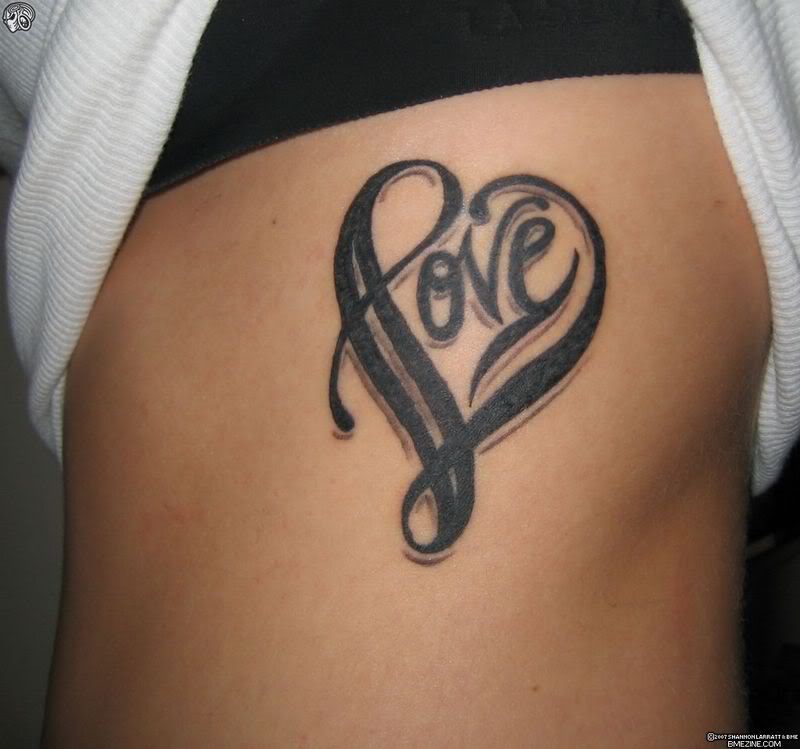 Simple Heart Tattoo