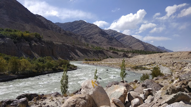 Leh Ladakh Bike Trip, Indus River