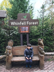 Center Parcs Whinfell Forest sign