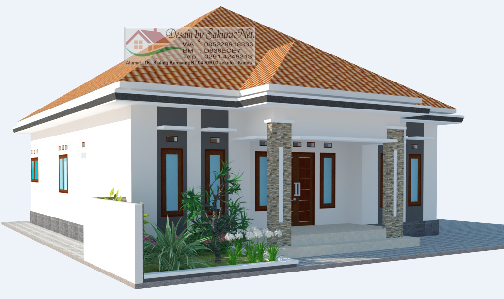 54 Gambar Desain Rumah 10 X 12 Terlihat Keren 