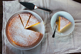 tarta de almendra y naranja