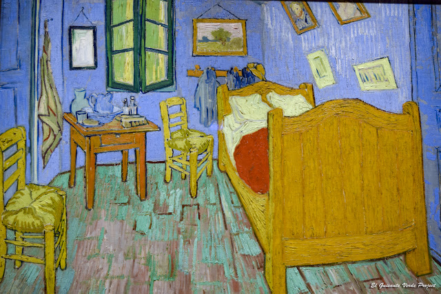 Van Gogh, La Habitación de Arles - Art Institute, Chicago por El Guisante Verde Project