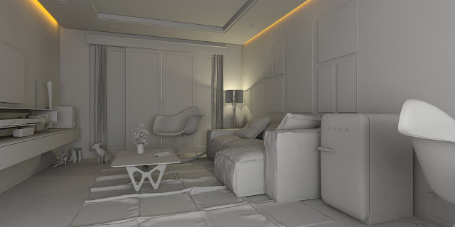  designed past times Fabio is a modern living room Beautiful costless sketchup model modern living room #41 - Vray Visopt