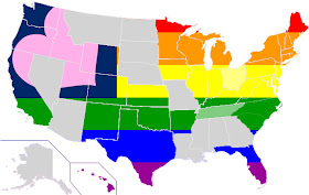 Same Sex Marriage Map August 2014