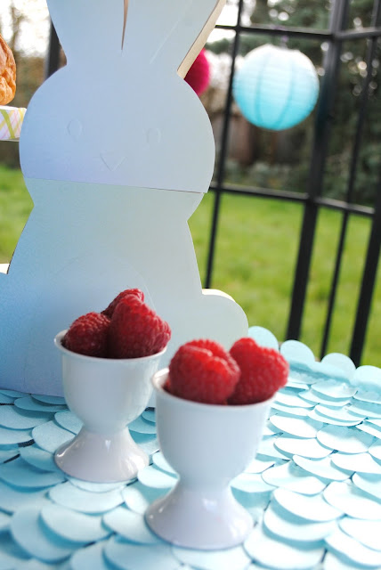 Serve up fresh fruit at your Easter brunch. More ideas can be found at FizzyParty.com 