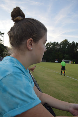 Pic of MArgie on the sidelines.