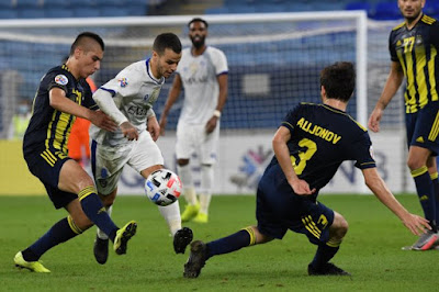 الهلال يتعادل أمام باختاكور في دوري أبطال آسيا