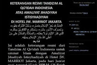 Surat Noordin M Top di Internet