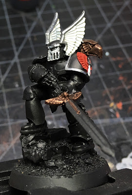 Heresy Era Dark Angels Legion Champion WIP