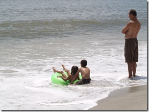 Then Michelle was pushed.