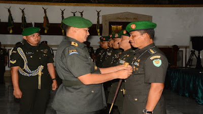 Pangdam III/Slw, Mayjen TNI Kunto Pimpin Sertijab dilingkungan Kodam III/Siliwangi 