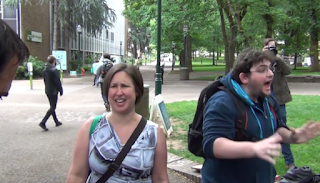 VIDEO: Triggliots Go Bonkers, Campus Cops Try To Shut Down Trump Event