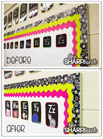 Super simple bulletin board tips that are sure to save you time and energy during back to school season! You'll never believe this teacher's bulletin board ideas for covering a nasty, old chalkboard or ugly cabinet door!