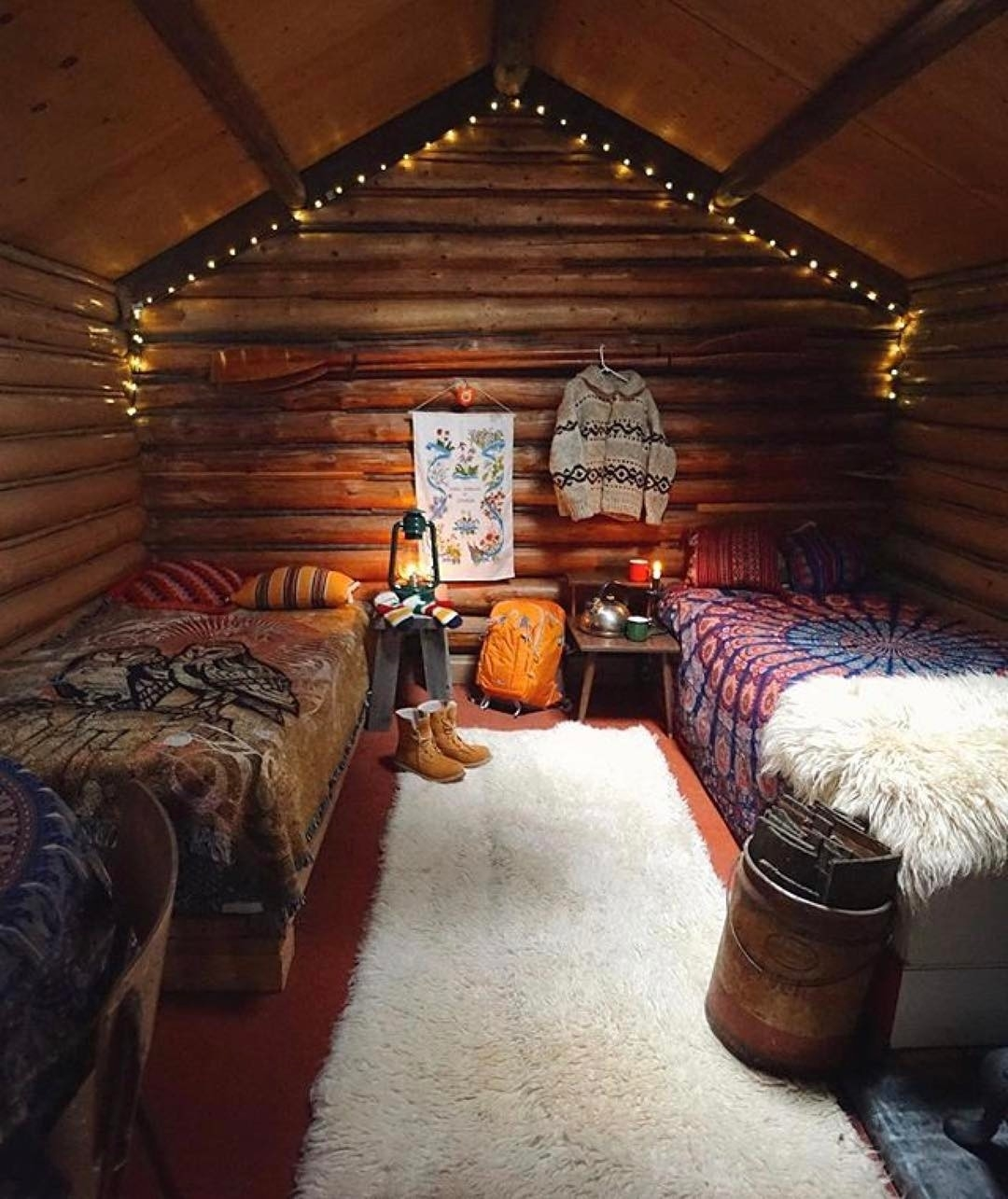Oh, by the way...: The Cozy Cabin...For Winter
