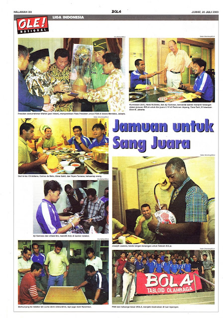 LIGA INDONESIA: JAMUAN UNTUK SANG JUARA