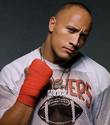 After fueding with Angle for the WWF championship The Rock finally came out