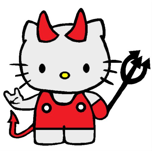  Kitty on Hello Kitty Demonio Jpg