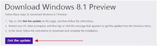 Download Windows 8.1 Preview via Windows Store