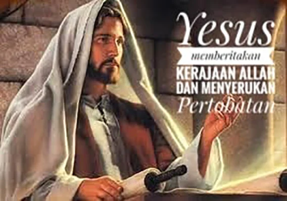 Doa Rosario Peristiwa Terang, Yesus memberitakan Kerajaan Allah dan menyerukan Pertobatan