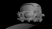 Cartoon Car WIP. A model I started working on yesterday from a friend's, . (test )