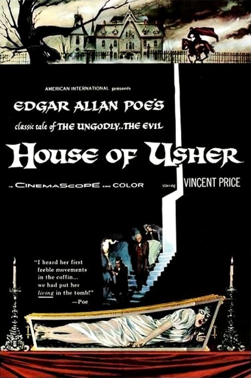 Descargar La caída de la casa Usher 1960 Blu Ray Latino Online