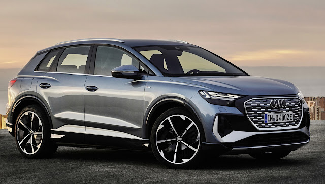 Audi Q4 e-tron fully electric SUV