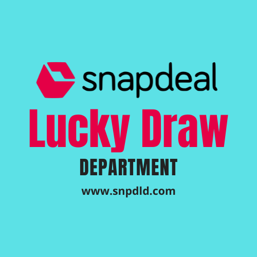 Snapdeal Online Lucky Draw Contest - Snapdeal Lucky Draw.Com