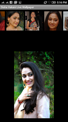 Disha Vakani 3D live Wallpaper For Android Mobile Phone